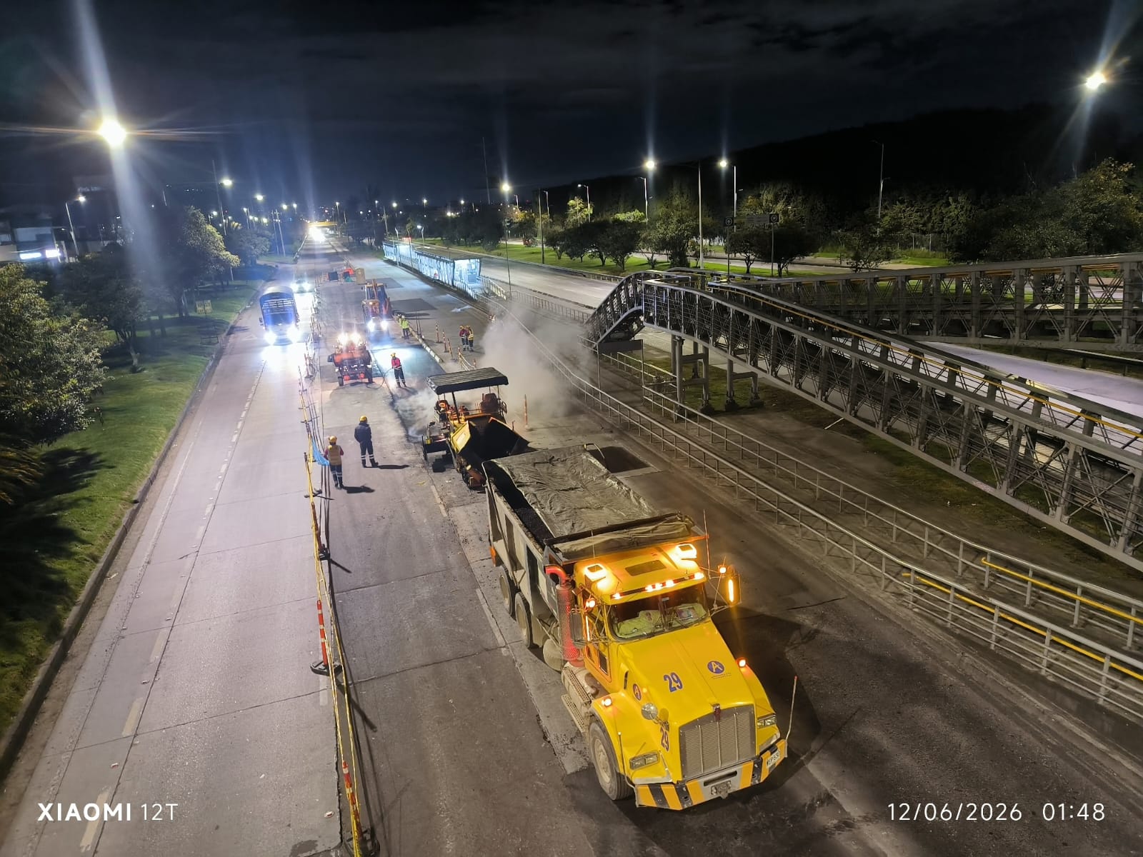 Mantenimiento Autopista Norte, Bogotá